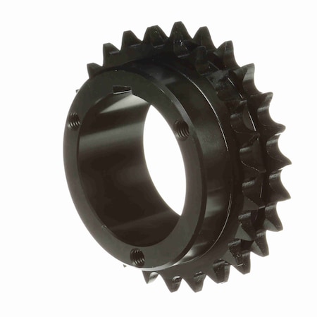 Browning Steel Bushed Bore Roller Chain Sprocket, D50Q24 D50Q24
